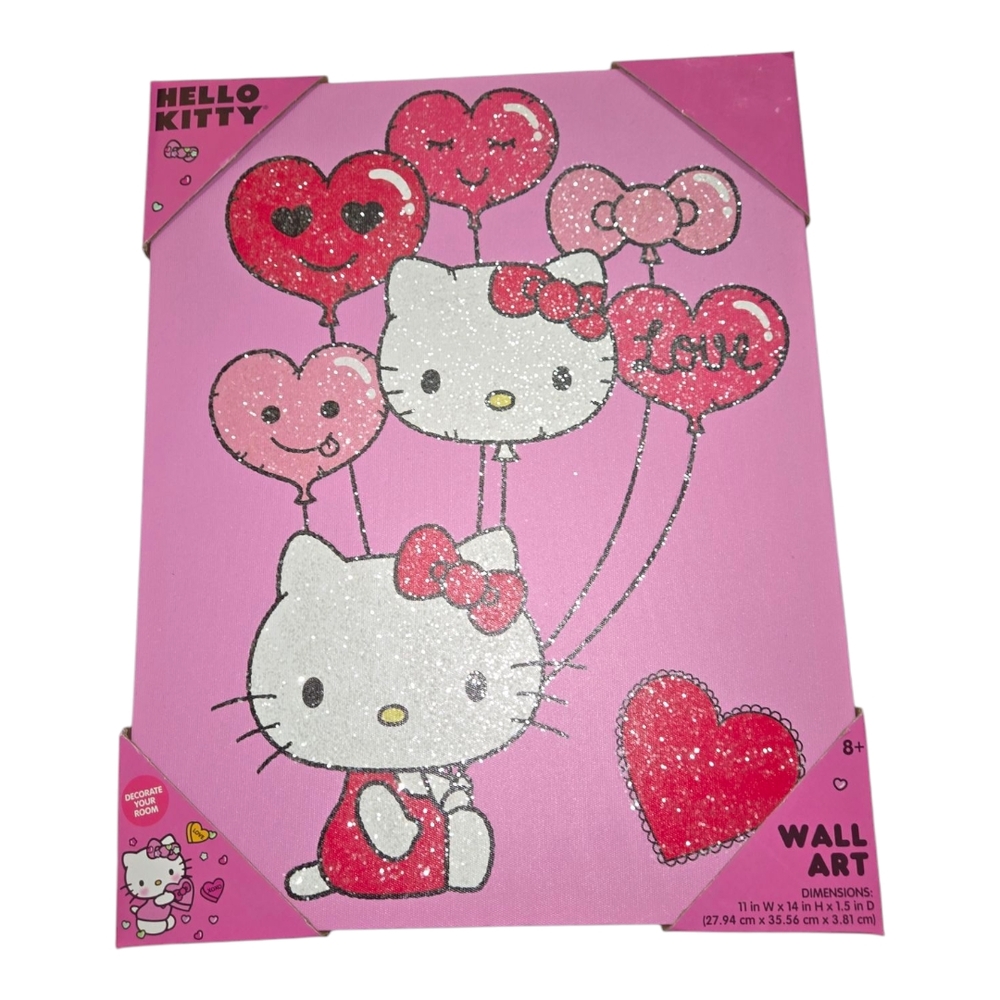 Hello Kitty Pink Wall Art